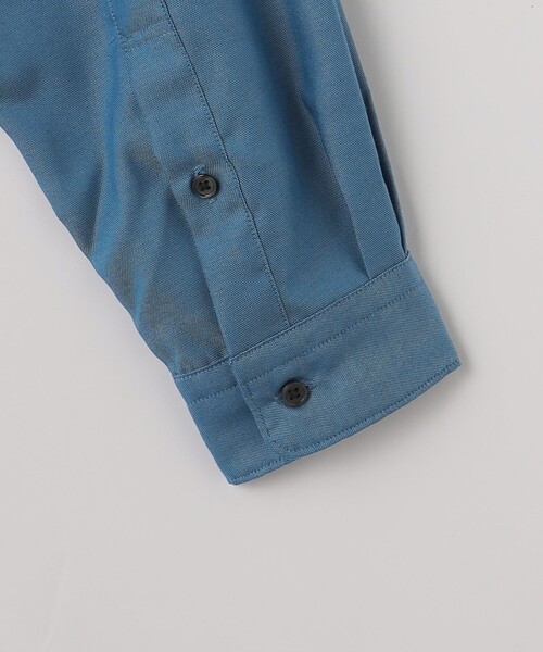 green label relaxing（グリーンレーベルリラクシング）の「オックスフォード ボタンダウンカラーシャツ -防シワ-（シャツ/ブラウス・メンズ・ライトブルー/ホワイト/ロイヤルブルー/ネイビー・S/XL/L/M）」の19枚目の写真