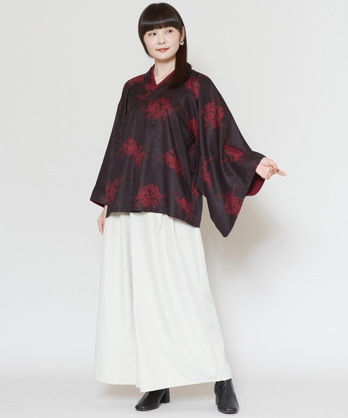 カヤ(カヤ)の「【カヤ】暗がりトップス(その他トップス・レディース・ピンク系その他/ブラック×レッド/ホワイト系その他/パープル/グレー・FREE)」の10枚目の写真