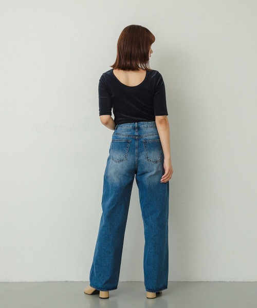 セール】『WEB/一部店舗限定』ワイドデニム（デニムパンツ