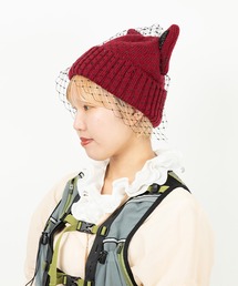 カシラ　ラット　ニット帽 MIAO LI(ONESIZE WHITE): ニットキャップ｜帽子通販｜CA4LA