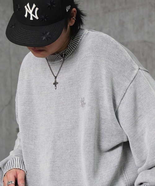 新色追加】 AW ヴィンテージライク ピグメント加工 ビッグシルエット