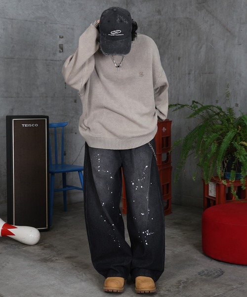 セール】【新色追加】 AW ヴィンテージライク ピグメント加工 ビッグ