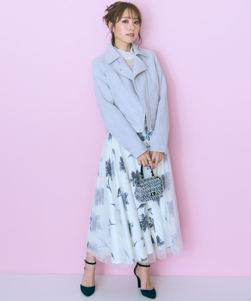 marun(マルン)の「<大きいサイズ> レーストップス marun(Tシャツ/カットソー・レディース・ピンク/オフホワイト/ブラック・4L/3L/LL/L/5L)」の18枚目の写真