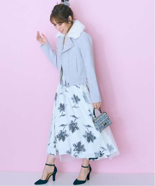 marun(マルン)の「<大きいサイズ> レーストップス marun(Tシャツ/カットソー・レディース・ピンク/オフホワイト/ブラック・4L/3L/LL/L/5L)」の15枚目の写真