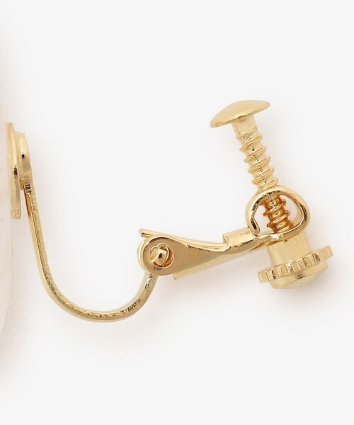 Afternoon Tea(アフタヌーンティー)の「フラワーイヤリング(イヤリング・レディース・ピンク/オフホワイト・ONE SIZE)」の6枚目の写真