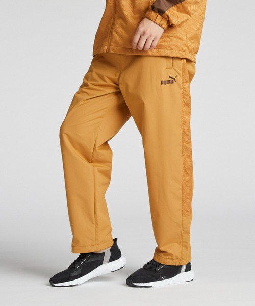 PUMA（プーマ）の「PUMA プーマ メンズ CORE HERITAGE ウーブン AOP ラインド トラックパンツ（その他パンツ・メンズ・ブラック/モカ・LARGE/MEDIUM/XX-LARGE/SMALL/X-LARGE）」の2枚目の写真