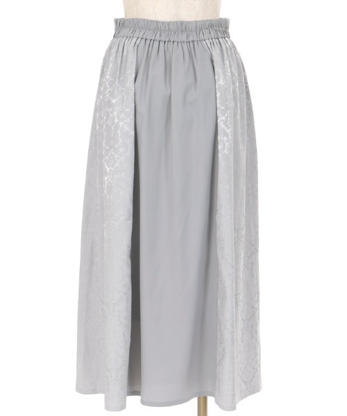 axes femme(アクシーズファム)の「ジャカード切替タックスカート(スカート・レディース・ネイビー/グレー/ワイン・FREE)」の10枚目の写真