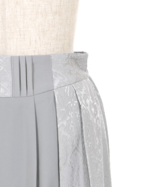 axes femme(アクシーズファム)の「ジャカード切替タックスカート(スカート・レディース・ネイビー/グレー/ワイン・FREE)」の13枚目の写真