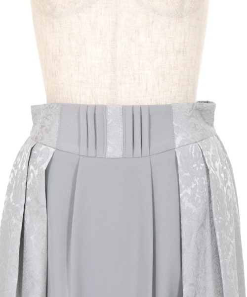 axes femme(アクシーズファム)の「ジャカード切替タックスカート(スカート・レディース・ネイビー/グレー/ワイン・FREE)」の12枚目の写真