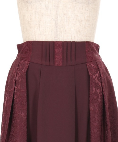 axes femme(アクシーズファム)の「ジャカード切替タックスカート(スカート・レディース・ネイビー/グレー/ワイン・FREE)」の20枚目の写真