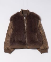 ファー」に該当するレディースのMA-1ファッション通販 - ZOZOTOWN