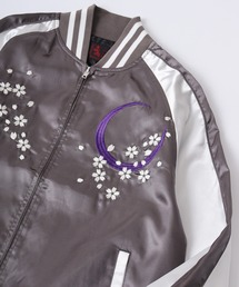 FUNALIVE（ファンアライブ）の「刺繍 サテン スカジャン（スカジャン）」