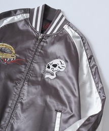 匿名発送　美品　ディスカバード　スカジャン　グレー　サイズ2 匿名発送 美品 ディスカバード スカジャン グレー サイズ2