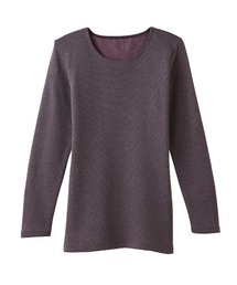 GUNZE(グンゼ)のHOTMAGIC/ホットマジック 裏起毛 8分袖インナー 綿肌着5枚分の暖かさで寒さ知らず(インナーウェア/肌着)