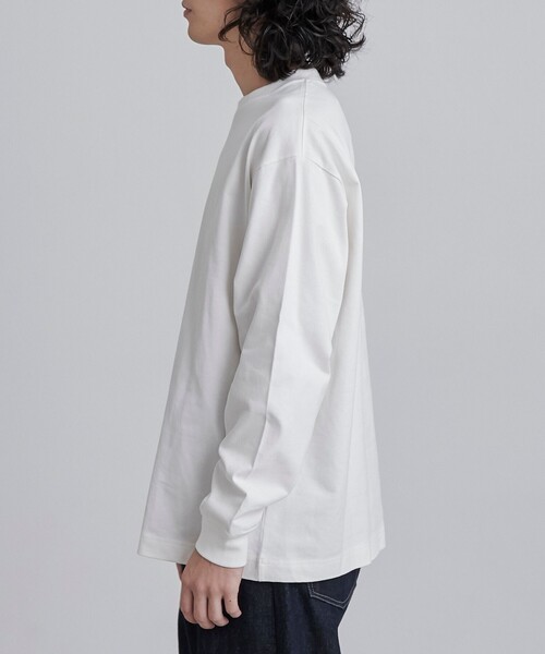coen(コーエン)の「マックスウェイトロングスリーブTシャツ(Tシャツ/カットソー・メンズ・ブラック/ホワイト/コバルトブルー/パープル・M/L/XL)」の16枚目の写真