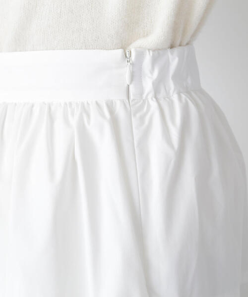 NATURAL BEAUTY BASIC（ナチュラルビューティーベーシック）の「◇バルーンミニスカート（スカート・レディース・ブラック/オフホワイト/ベージュ・SMALL/MEDIUM）」の13枚目の写真