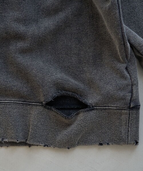 FREAK'S STORE（フリークスストア）の「パウダー加工 ロゴスウェット（スウェット・レディース・チャコール/ブルー/オフホワイト・ﾌﾘ-）」の17枚目の写真