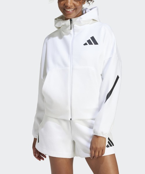 adidas スウェットフルジップパーカー Z.N.E PULSEフーディー adidas（アディダス）の「スウェットフルジップパーカー adidas