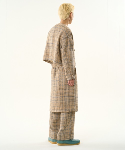 DISCOVERED(ディスカバード)の「TWEED LAYERED PANTS(その他パンツ・メンズ・ブラック/ベージュ・1/3)」の12枚目の写真