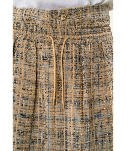 DISCOVERED(ディスカバード)の「TWEED LAYERED PANTS(その他パンツ・メンズ・ブラック/ベージュ・1/3)」の9枚目の写真