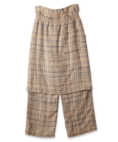 DISCOVERED(ディスカバード)の「TWEED LAYERED PANTS(その他パンツ・メンズ・ブラック/ベージュ・1/3)」の7枚目の写真