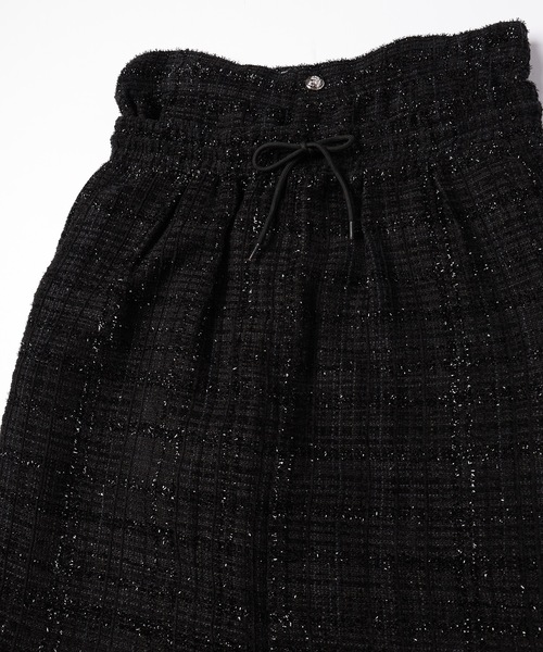 DISCOVERED(ディスカバード)の「TWEED LAYERED PANTS(その他パンツ・メンズ・ブラック/ベージュ・1/3)」の5枚目の写真