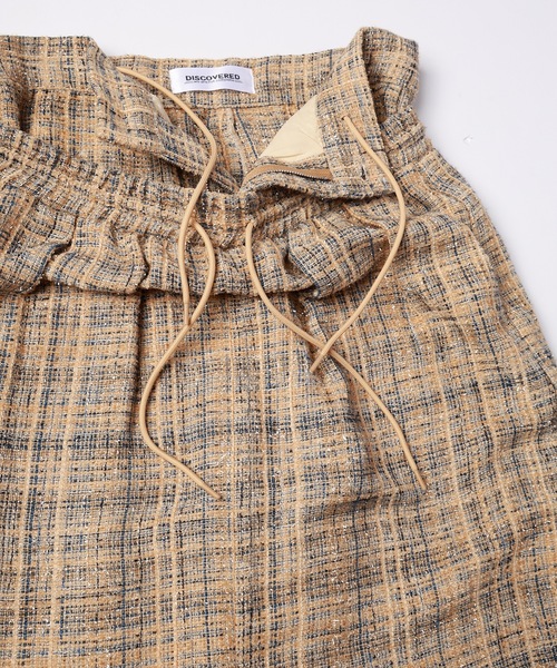 DISCOVERED(ディスカバード)の「TWEED LAYERED PANTS(その他パンツ・メンズ・ブラック/ベージュ・1/3)」の21枚目の写真