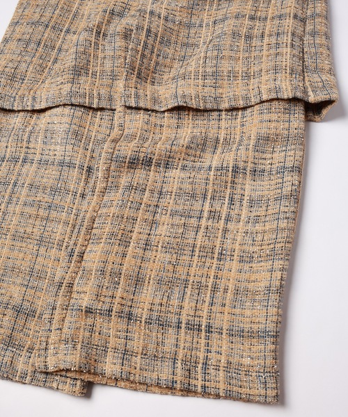 DISCOVERED(ディスカバード)の「TWEED LAYERED PANTS(その他パンツ・メンズ・ブラック/ベージュ・1/3)」の20枚目の写真