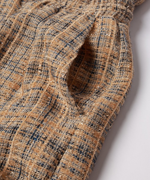 DISCOVERED(ディスカバード)の「TWEED LAYERED PANTS(その他パンツ・メンズ・ブラック/ベージュ・1/3)」の17枚目の写真
