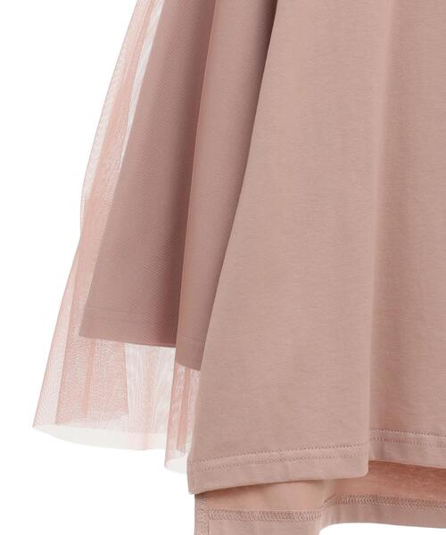 CONVERSE TOKYO(コンバーストウキョウ)の「TULLE DOCKING TEE(Tシャツ/カットソー・レディース・ブラック/ピンク/ブルー・FREE)」の19枚目の写真