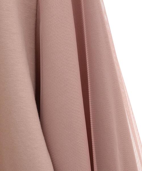 CONVERSE TOKYO(コンバーストウキョウ)の「TULLE DOCKING TEE(Tシャツ/カットソー・レディース・ブラック/ピンク/ブルー・FREE)」の21枚目の写真