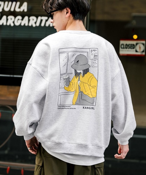 セール】KANGOL カンゴール 別注コラボ カンガールプリント裏