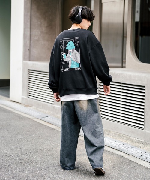 セール】KANGOL カンゴール 別注コラボ カンガールプリント裏