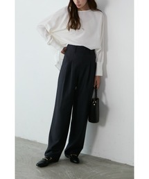 Miss Arrivo（ミスアリーヴォ）の「ハイウエストウールライクスラックス（スラックス）」