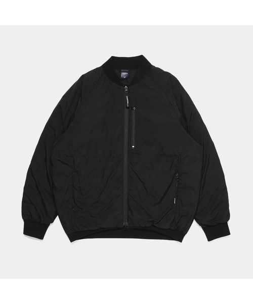 APPLEBUM（アップルバム）の「Light MA-1 Jacket（MA-1・メンズ・ブラック・X-LARGE/LARGE/MEDIUM）」の4枚目の写真
