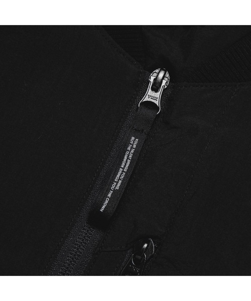 APPLEBUM（アップルバム）の「Light MA-1 Jacket（MA-1・メンズ・ブラック・X-LARGE/LARGE/MEDIUM）」の6枚目の写真