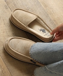 U.S. POLO ASSN.(ユーエスポロアッスン)の【U.S. POLO ASSN./ユーエスポロアッスン】 ボアライニング スライド スリッポン WOMEN(スリッポン)