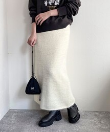 fredy emue | ニットシャギータイトスカート(スカート)