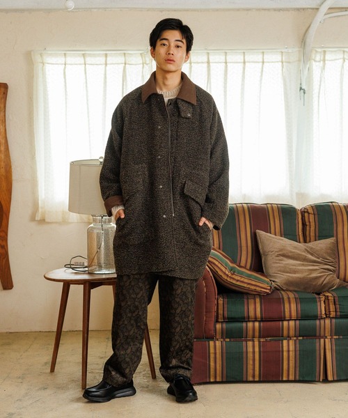 niko and...(ニコアンド)の「ワイドハンティングコート(ダウンジャケット/コート・メンズ・ブラック/ネイビー/カーキ・MEDIUM/LARGE)」の13枚目の写真