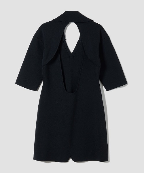 TELOPLAN（テーロプラン）の「【TELOPLAN】Percy Shorts Jumpsuits / パーシーショーツジャンプスーツ（サロペット/オーバーオール・レディース・レッド/ブラック・ONE SIZE）」の10枚目の写真
