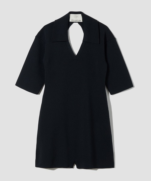 TELOPLAN（テーロプラン）の「【TELOPLAN】Percy Shorts Jumpsuits / パーシーショーツジャンプスーツ（サロペット/オーバーオール・レディース・レッド/ブラック・ONE SIZE）」の11枚目の写真