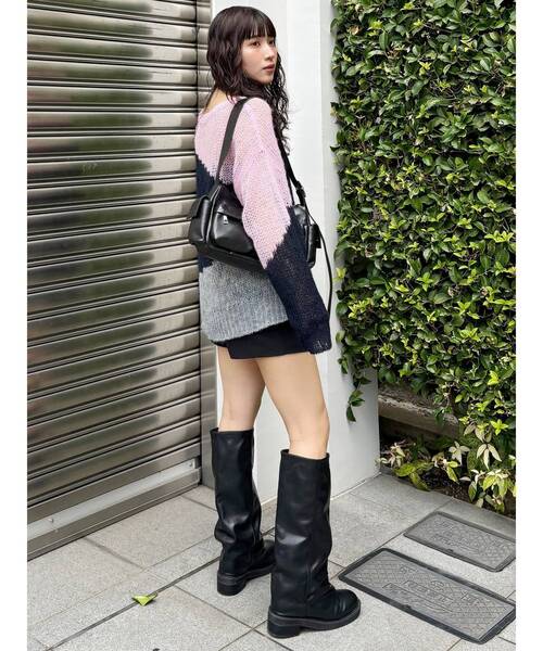 MURUA(ムルーア)の「メニーポケットマルチウェイバッグ(ハンドバッグ・レディース・グレー/ブラック/ブラウン・FREE)」の10枚目の写真