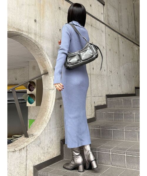 MURUA(ムルーア)の「メニーポケットマルチウェイバッグ(ハンドバッグ・レディース・グレー/ブラック/ブラウン・FREE)」の12枚目の写真