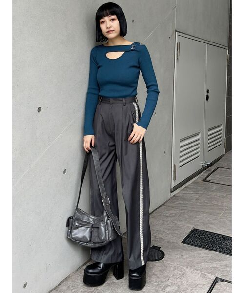 MURUA(ムルーア)の「メニーポケットマルチウェイバッグ(ハンドバッグ・レディース・グレー/ブラック/ブラウン・FREE)」の22枚目の写真