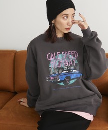 裏起毛ヴィンテージライクCARスウェット