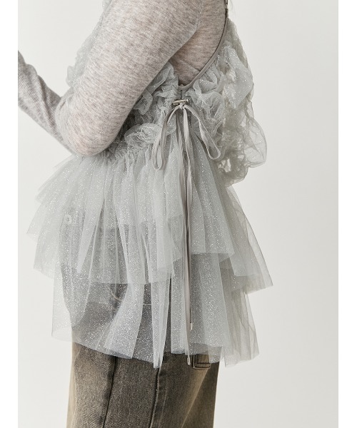 アシメチュールキャミソール（キャミソール）｜FRAY I.D（フレイ