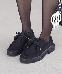 minia（ミニア）の「レースアップモカシンシューズ（ローファー）」