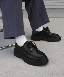 minia | レースアップモカシンシューズ(ローファー)