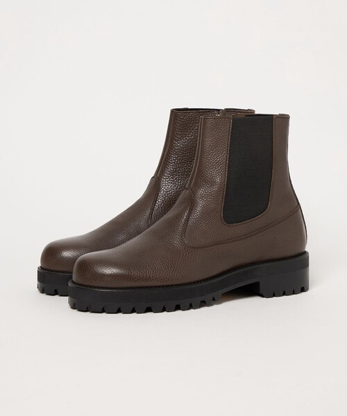 MONKEY TIME（モンキータイム）の「サイドジップ＆ゴア ブーツ（ブーツ・メンズ・ブラック/ダークブラウン・25cm/26cm/27cm/28cm）」の15枚目の写真