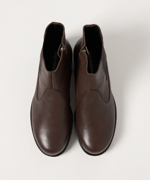 MONKEY TIME（モンキータイム）の「サイドジップ＆ゴア ブーツ（ブーツ・メンズ・ブラック/ダークブラウン・25cm/26cm/27cm/28cm）」の16枚目の写真